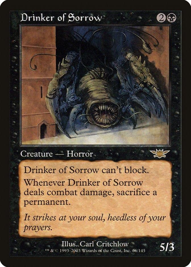 Magic: The Gathering MTG Single Drinker of Sorrow [Legions]