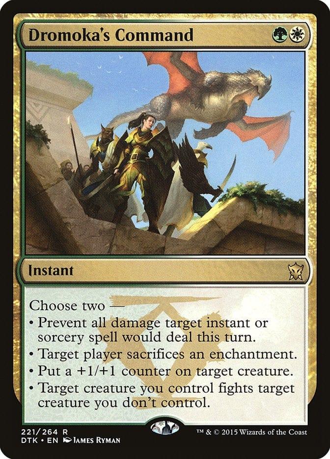 Magic: The Gathering MTG Single Dromoka's Command [Dragons of Tarkir]
