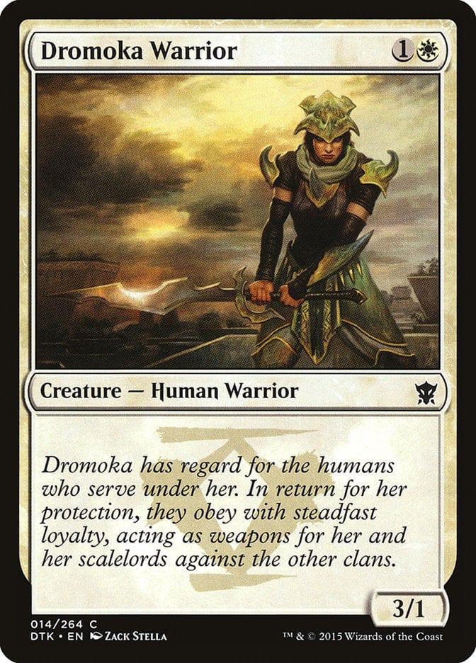 Magic: The Gathering MTG Single Dromoka Warrior [Dragons of Tarkir]