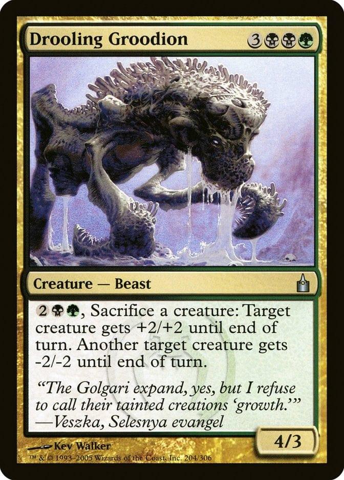 Magic: The Gathering MTG Single Drooling Groodion [Ravnica: City of Guilds]