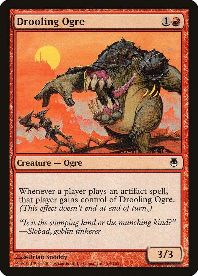 Magic: The Gathering MTG Single Drooling Ogre [Darksteel]