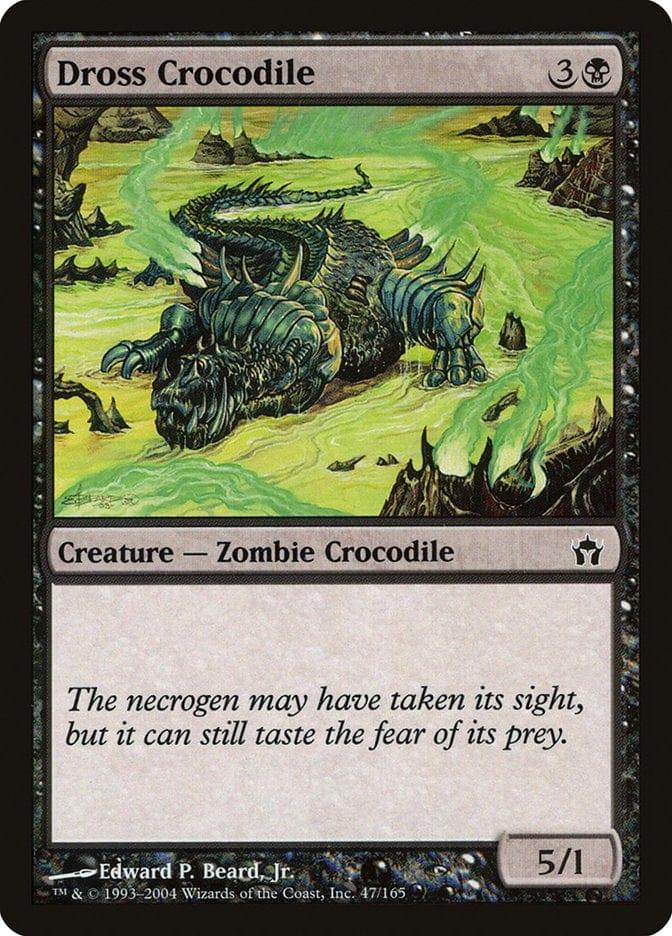 Magic: The Gathering MTG Single Dross Crocodile [Fifth Dawn]