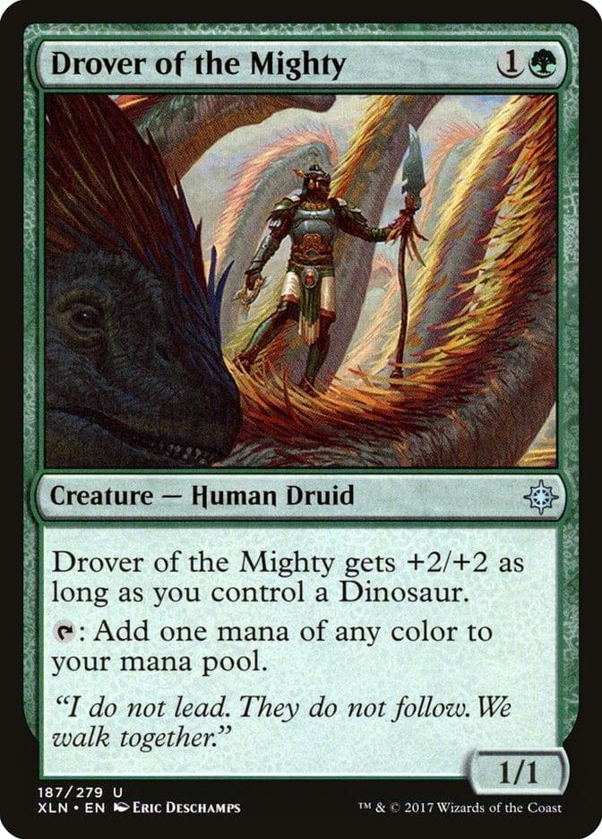 Magic: The Gathering MTG Single Drover of the Mighty [Ixalan]