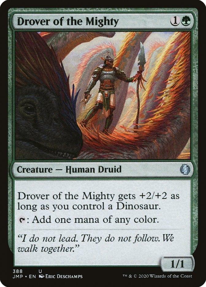 Magic: The Gathering MTG Single Drover of the Mighty [Jumpstart]