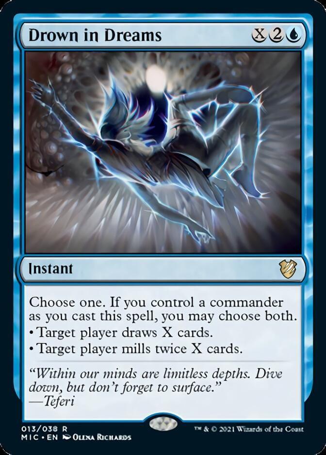 Magic: The Gathering MTG Single Drown in Dreams [Innistrad: Midnight Hunt Commander]