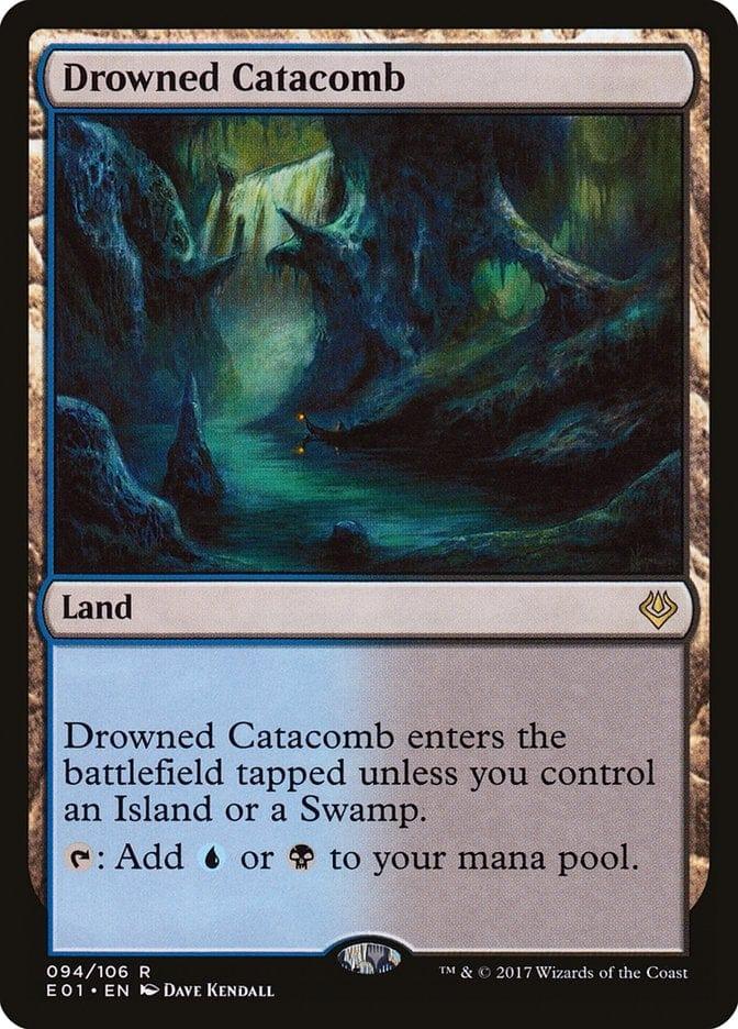 Magic: The Gathering MTG Single Drowned Catacomb [Archenemy: Nicol Bolas]