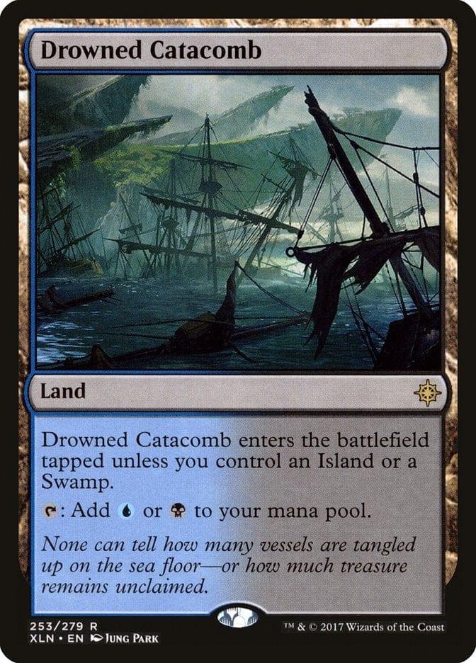 Magic: The Gathering MTG Single Drowned Catacomb [Ixalan]