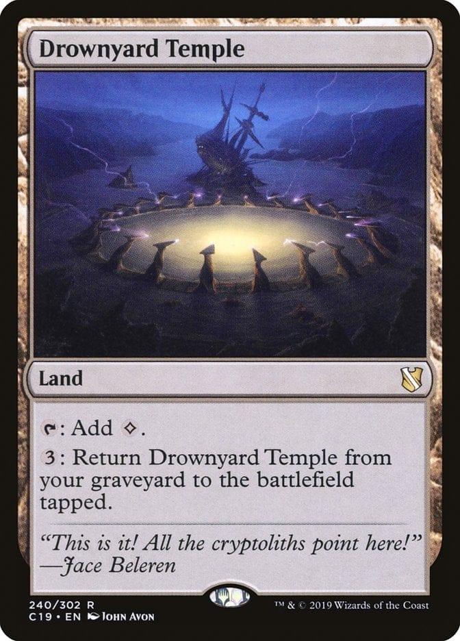 Magic: The Gathering MTG Single Drownyard Temple [Commander 2019]