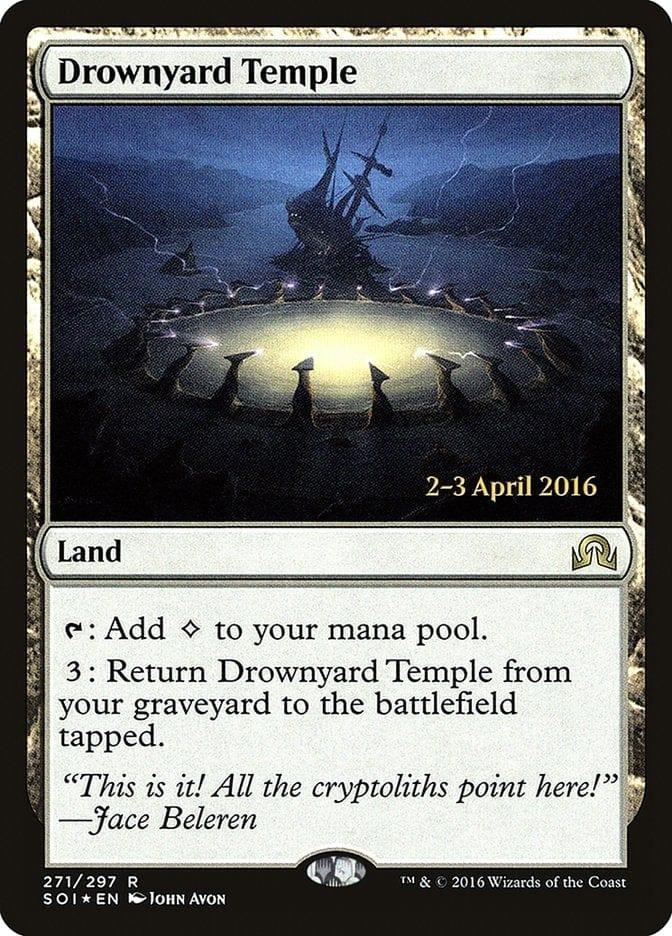 Magic: The Gathering MTG Single Drownyard Temple [Shadows over Innistrad Prerelease Promos]