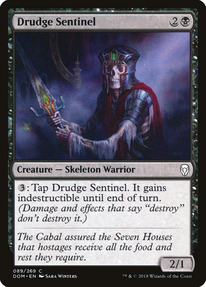 Magic: The Gathering MTG Single Drudge Sentinel [Dominaria]