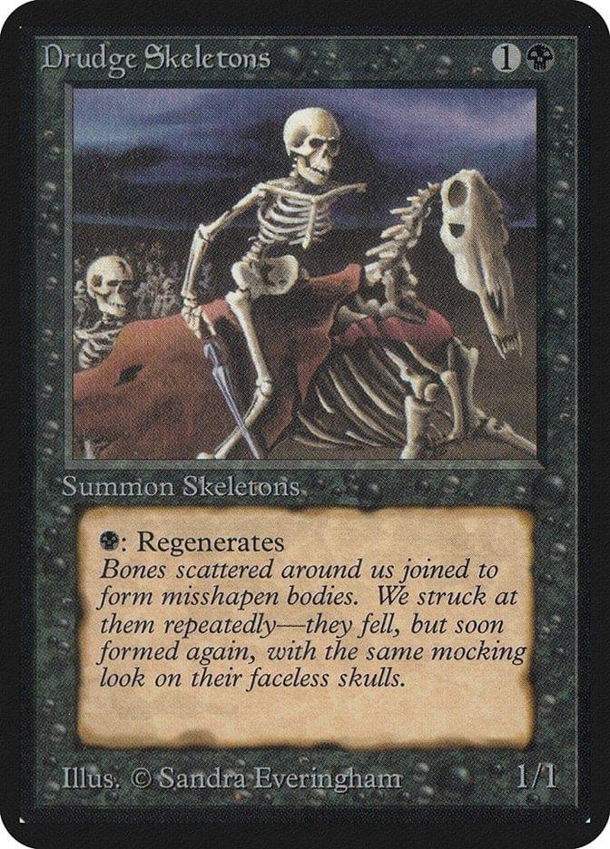 Magic: The Gathering MTG Single Drudge Skeletons [Limited Edition Alpha]