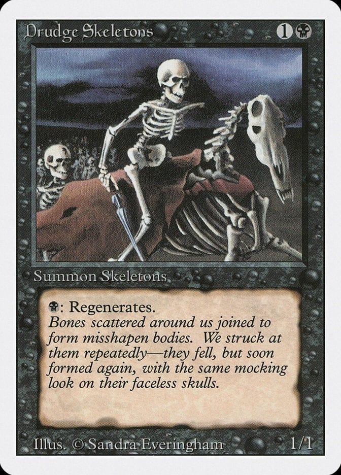 Magic: The Gathering MTG Single Drudge Skeletons [Revised Edition]