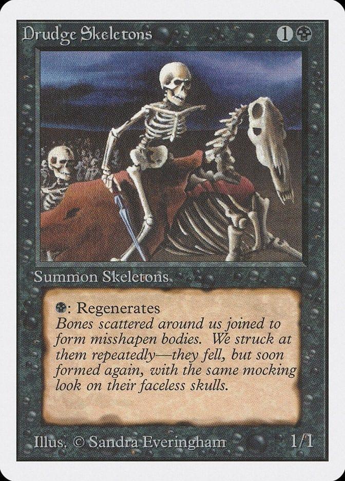 Magic: The Gathering MTG Single Drudge Skeletons [Unlimited Edition]