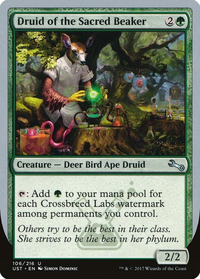 Magic: The Gathering MTG Single Druid of the Sacred Beaker [Unstable]