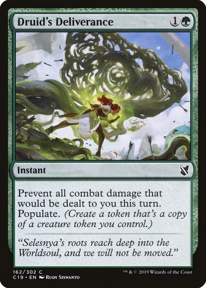 Magic: The Gathering MTG Single Druid's Deliverance [Commander 2019]