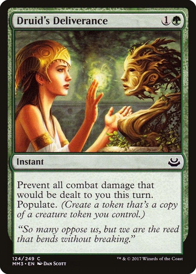 Magic: The Gathering MTG Single Druid's Deliverance [Modern Masters 2017]