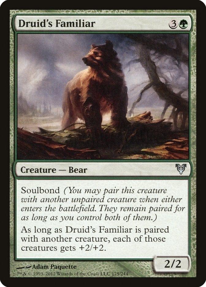 Magic: The Gathering MTG Single Druid's Familiar [Avacyn Restored]