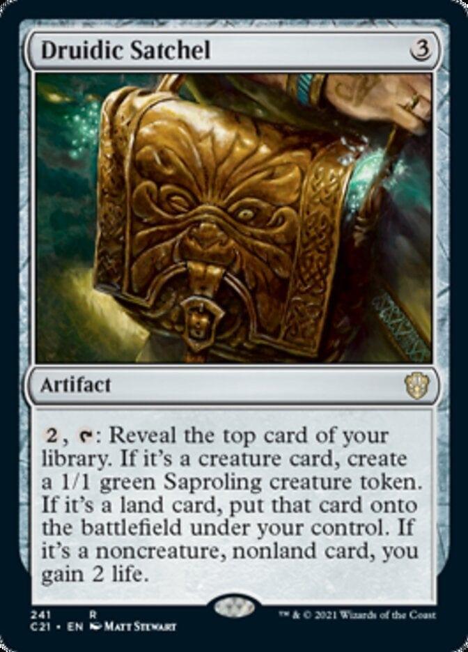 Magic: The Gathering MTG Single Druidic Satchel [Commander 2021]
