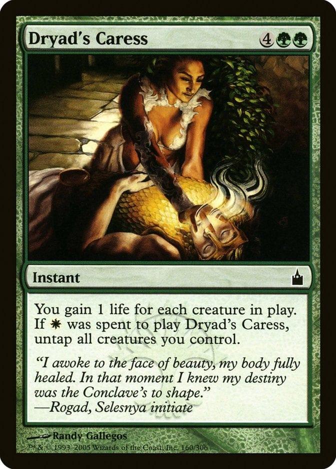 Magic: The Gathering MTG Single Dryad's Caress [Ravnica: City of Guilds]
