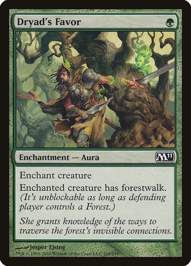 Magic: The Gathering MTG Single Dryad's Favor [Magic 2011]
