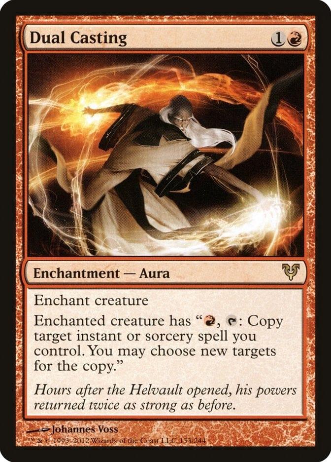 Magic: The Gathering MTG Single Dual Casting [Avacyn Restored]