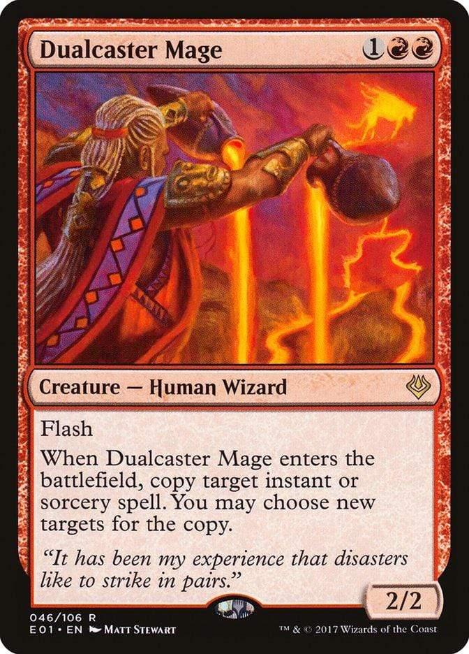 Magic: The Gathering MTG Single Dualcaster Mage [Archenemy: Nicol Bolas]