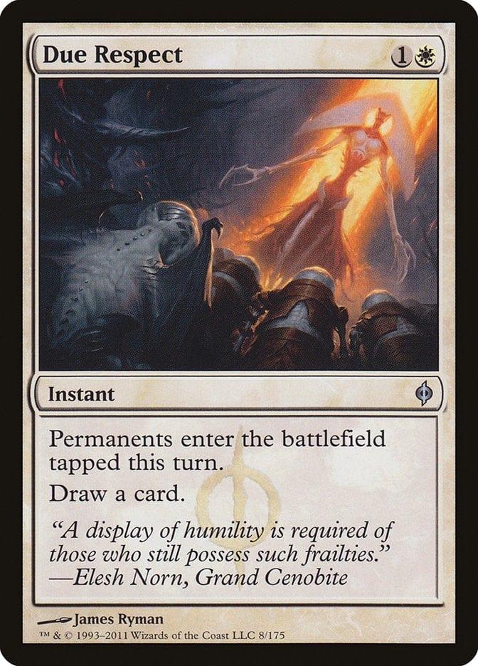 Magic: The Gathering MTG Single Due Respect [New Phyrexia]