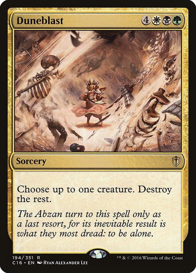 Magic: The Gathering MTG Single Duneblast [Commander 2016]