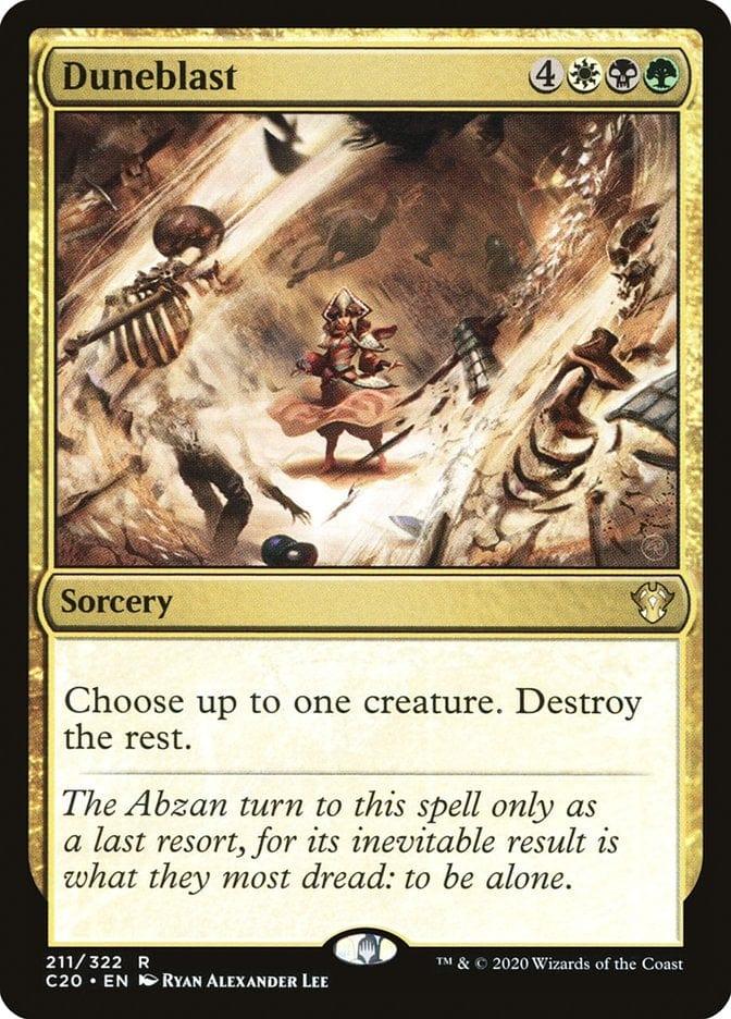 Magic: The Gathering MTG Single Duneblast [Commander 2020]