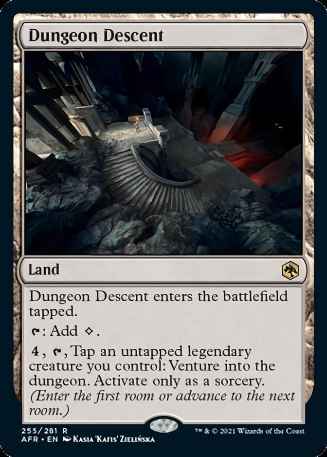 Magic: The Gathering MTG Single Dungeon Descent [Dungeons & Dragons: Adventures in the Forgotten Realms]