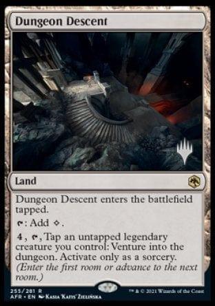 Magic: The Gathering MTG Single Dungeon Descent (Promo Pack) [Dungeons & Dragons: Adventures in the Forgotten Realms Promos]