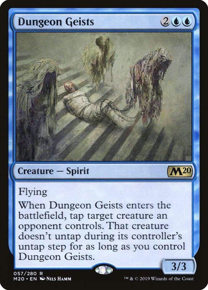 Magic: The Gathering MTG Single Dungeon Geists [Core Set 2020]