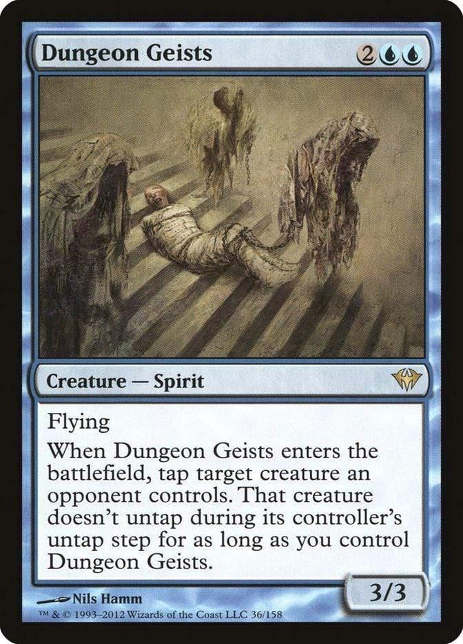 Magic: The Gathering MTG Single Dungeon Geists [Dark Ascension]