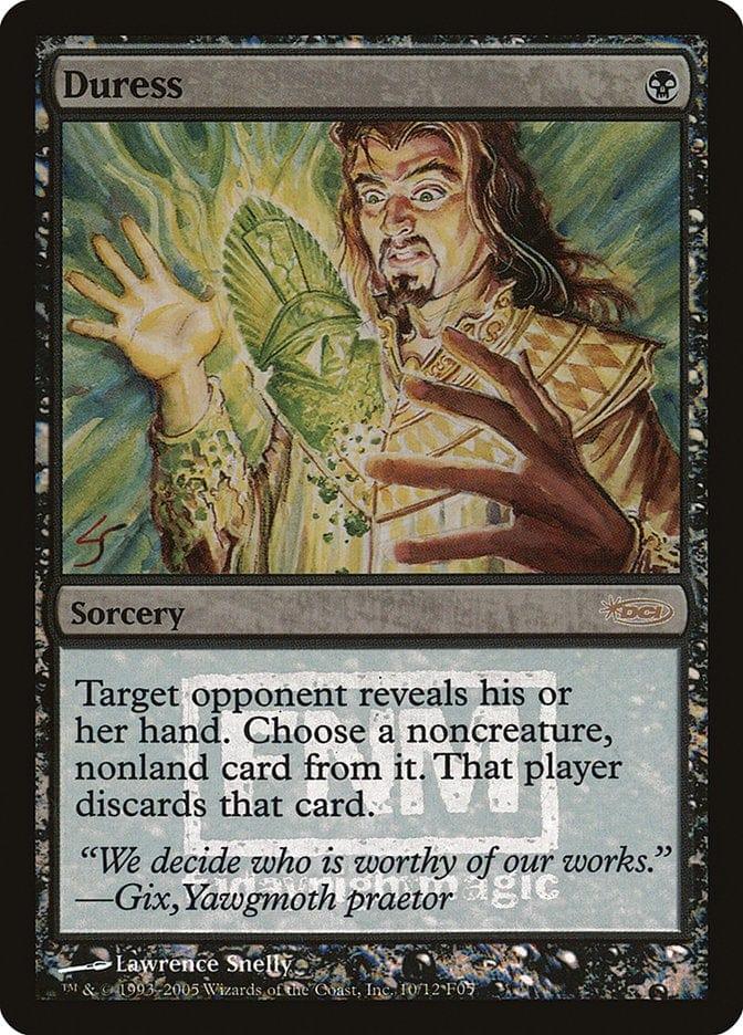 Magic: The Gathering MTG Single Duress [Friday Night Magic 2005]