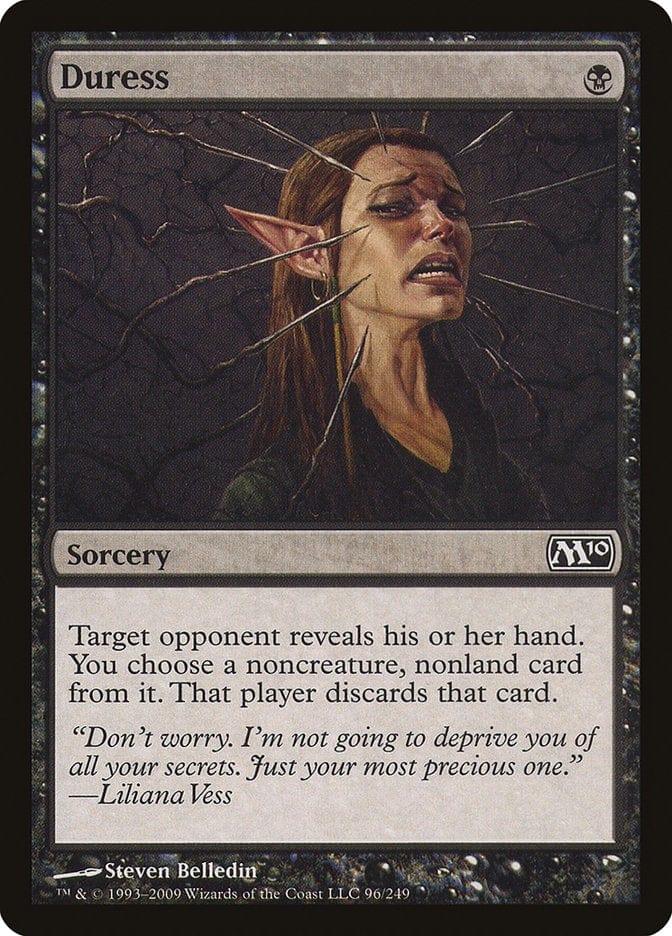 Magic: The Gathering MTG Single Duress [Magic 2010]