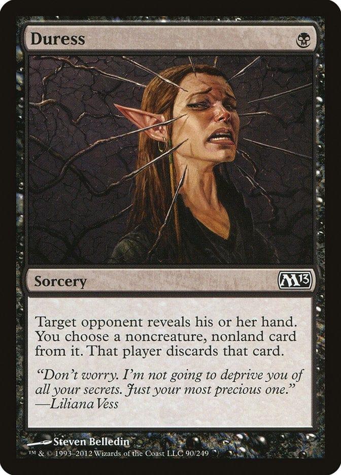 Magic: The Gathering MTG Single Duress [Magic 2013]