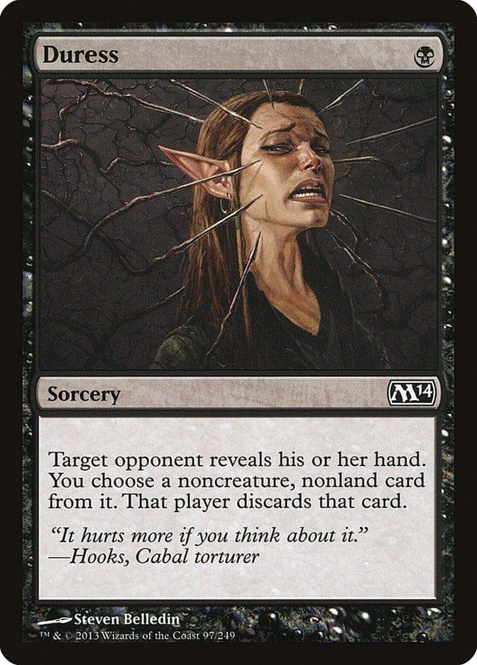 Magic: The Gathering MTG Single Duress [Magic 2014]