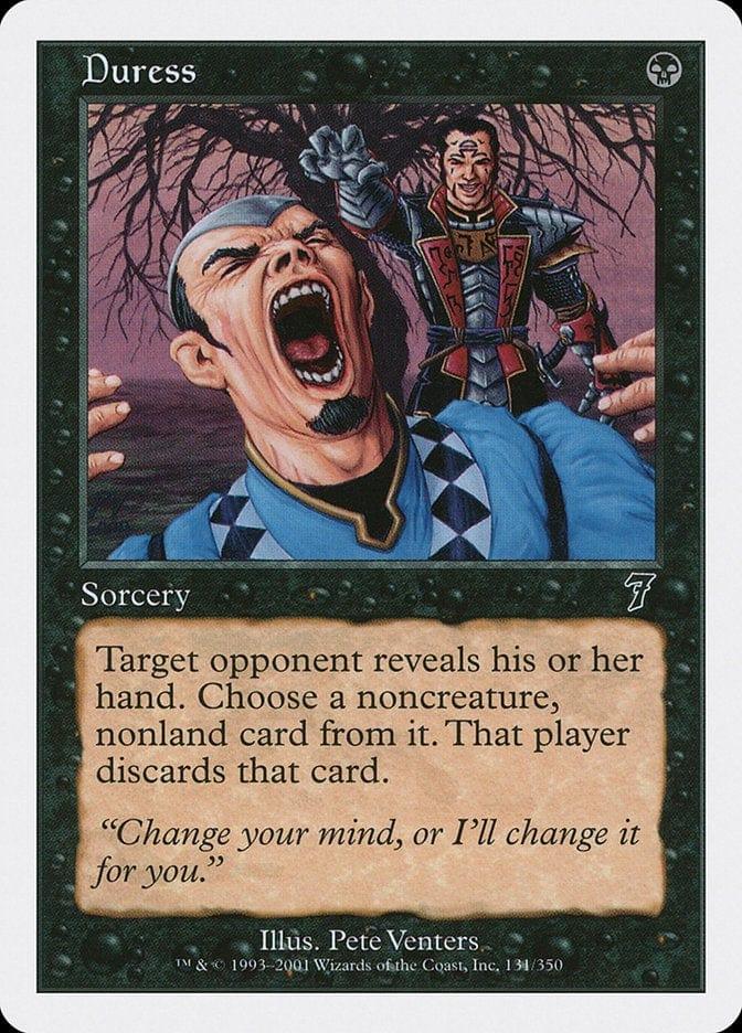 Magic: The Gathering MTG Single Duress [Seventh Edition]