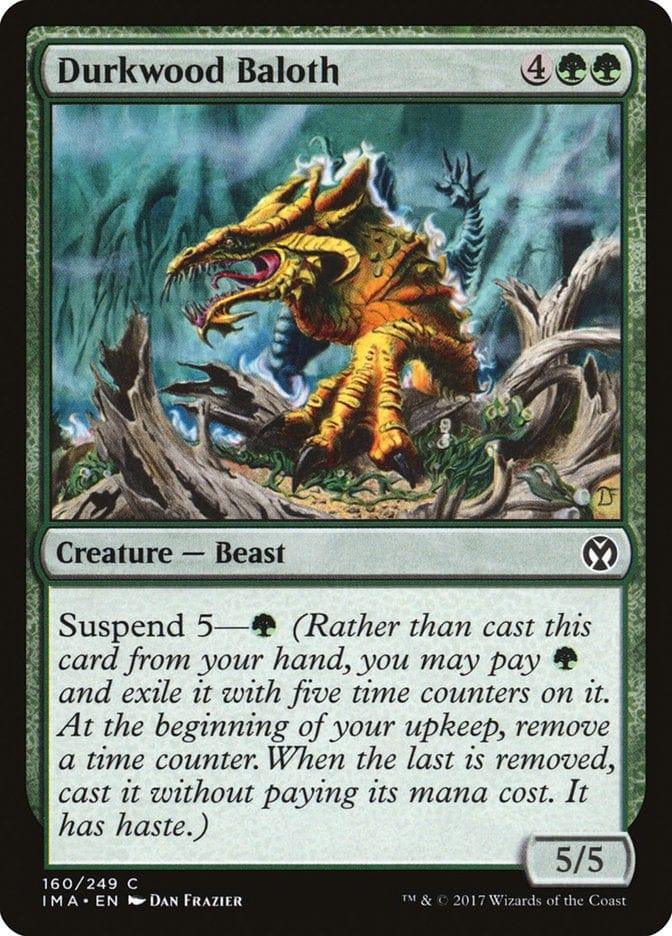 Magic: The Gathering MTG Single Durkwood Baloth [Iconic Masters]
