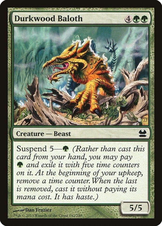 Magic: The Gathering MTG Single Durkwood Baloth [Modern Masters]