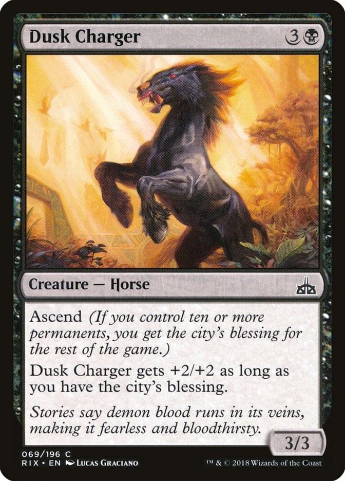 Magic: The Gathering MTG Single Dusk Charger [Rivals of Ixalan]