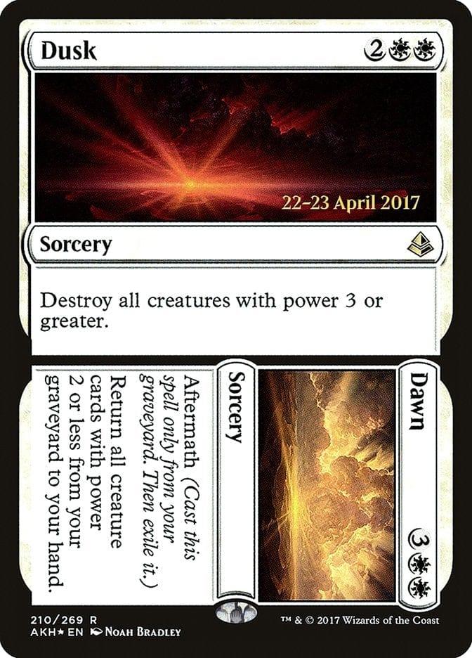 Magic: The Gathering MTG Single Dusk // Dawn  [Amonkhet Prerelease Promos]