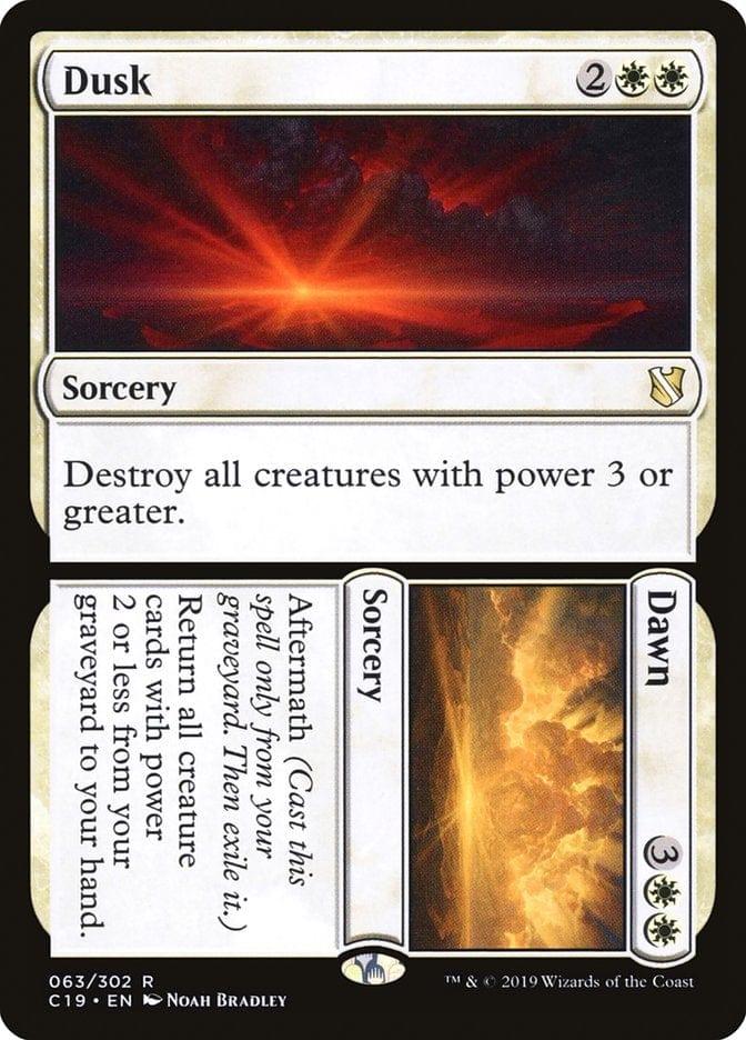 Magic: The Gathering MTG Single Dusk // Dawn [Commander 2019]