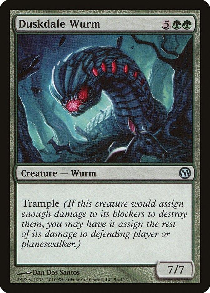 Magic: The Gathering MTG Single Duskdale Wurm [Duels of the Planeswalkers]