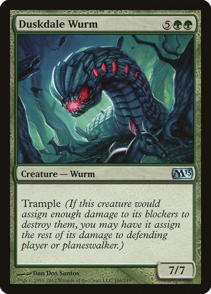 Magic: The Gathering MTG Single Duskdale Wurm [Magic 2013]