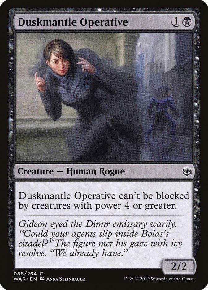 Magic: The Gathering MTG Single Duskmantle Operative [War of the Spark]