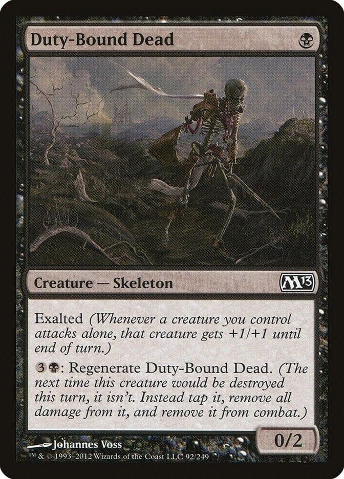 Magic: The Gathering MTG Single Duty-Bound Dead [Magic 2013]