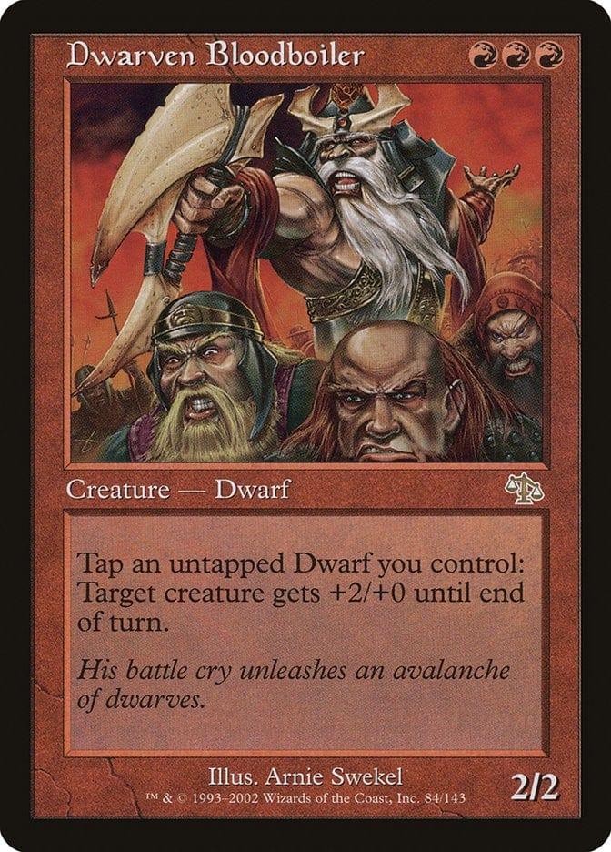 Magic: The Gathering MTG Single Dwarven Bloodboiler [Judgment]