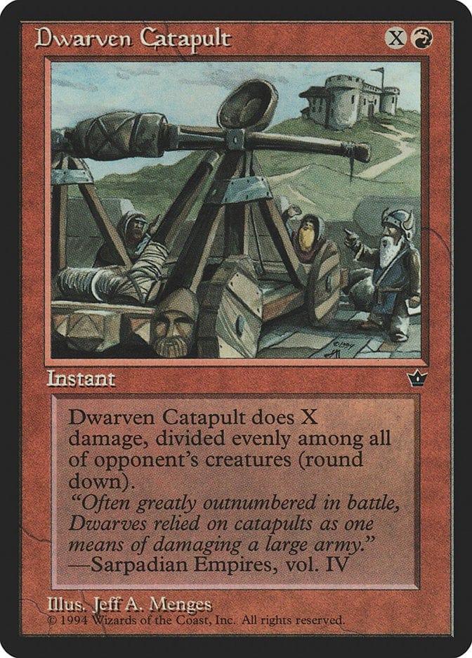 Magic: The Gathering MTG Single Dwarven Catapult [Fallen Empires]