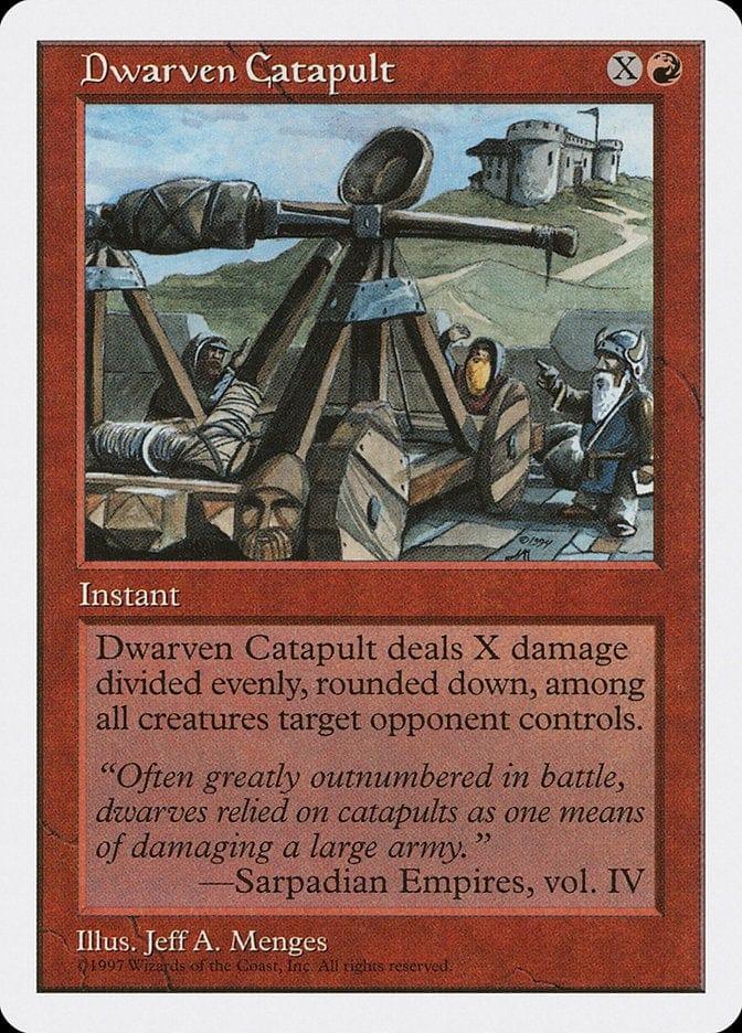 Magic: The Gathering MTG Single Dwarven Catapult [Fifth Edition]